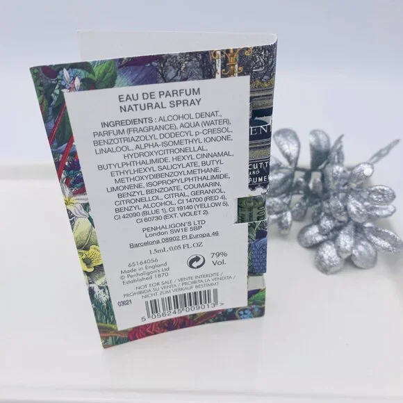 PENHALIGON'S Portraits The Inimitable EDP Warm Fresh-Sample 1.5ml,0.05oz-NEW - Picture 9 of 13